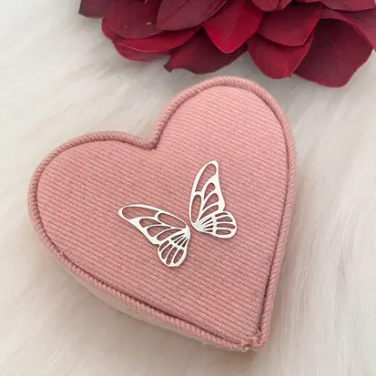 PINGENTE BORBOLETA AMIGAS 2 PÇS
